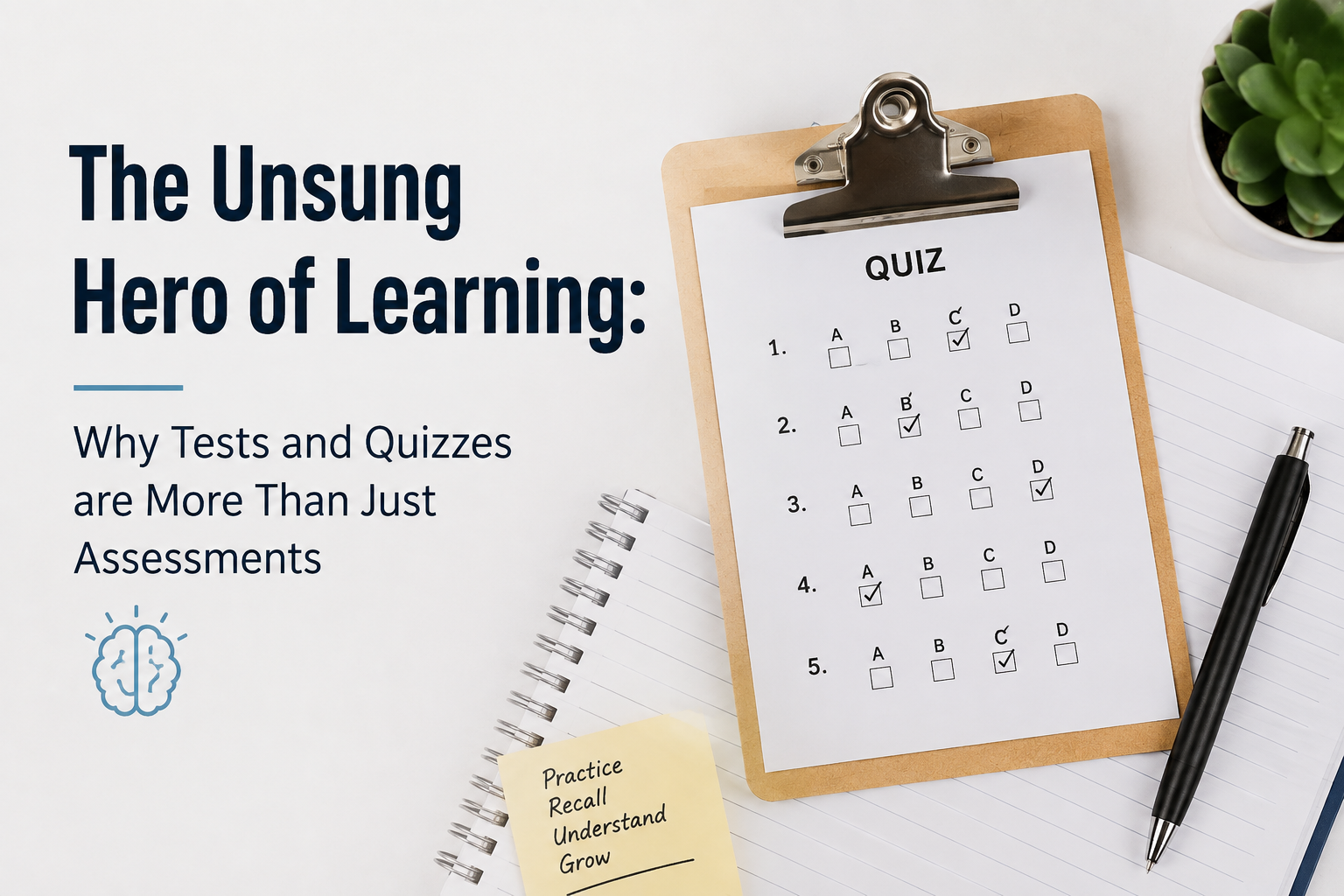 The Unsung Hero of Learning: Why Tests and Quizzes are More Than Just Assessments